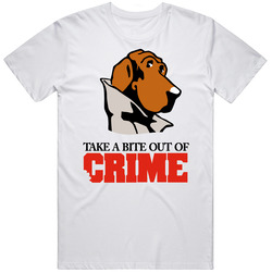 Take A Bite Out Of Crime Mcgruff The Crime Vintage T Shirt Take A Bite Out Of Crime Mcgruff The Crime Vintage T Shirt