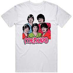 Menudo Popular Latino 70s Boy Band Art Fan Vintage T Shirt Menudo Popular Latino 70s Boy Band Art Fan Vintage T Shirt