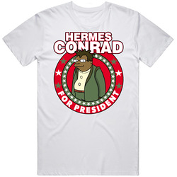 Hermes Conrad For President Tv Show Fan Vintage T Shirt Hermes Conrad For President Tv Show Fan Vintage T Shirt