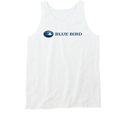 Blue Bird Corporation Nasdaq Company Logo Employee Fan Vintage Tanktop Blue Bird Corporation Nasdaq Company Logo Employee Fan Vintage Tanktop