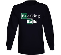 Breaking Balls Funny Breaking Bad Mashup Baseball Fan Vintage Long Sleeve T Shirt Breaking Balls Funny Breaking Bad Mashup Baseball Fan Vintage Long Sleeve T Shirt