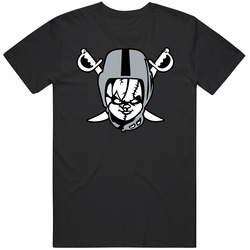 Jon Gruden Chucky Oakland Football Coach Logo Mashup Vintage T Shirt Jon Gruden Chucky Oakland Football Coach Logo Mashup Vintage T Shirt