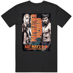 Floyd Mayweather Vs Manny Pacquiao Fight Poster Boxing Fan Vintage T Shirt Floyd Mayweather Vs Manny Pacquiao Fight Poster Boxing Fan Vintage T Shirt