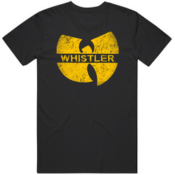 Whistler W Word Cool Wutang Logo Parody Vintage T Shirt Whistler W Word Cool Wutang Logo Parody Vintage T Shirt
