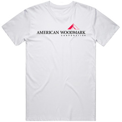 American Woodmark Corporation Nasdaq Company Logo Employee Fan Vintage T Shirt American Woodmark Corporation Nasdaq Company Logo Employee Fan Vintage T Shirt