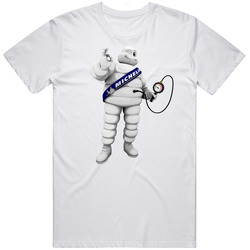 Bibendum Michelin Man Tires Mascot Vintage T Shirt Bibendum Michelin Man Tires Mascot Vintage T Shirt