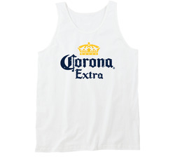 Corona Extra Mexican Beer Bottle Grunge Logo Label Drinking Vintage Tanktop Corona Extra Mexican Beer Bottle Grunge Logo Label Drinking Vintage Tanktop