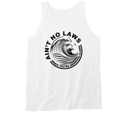 Ain't No Laws When You're Drinking Claws Hard Seltzer Lovers Vintage Tanktop Ain't No Laws When You're Drinking Claws Hard Seltzer Lovers Vintage Tanktop