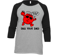 Jim Jones You're In A Cult Kool Aid Socialist Cult Raglan Vintage Raglan 3/4 Sleeve Shirt Jim Jones You're In A Cult Kool Aid Socialist Cult Raglan Vintage Raglan 3/4 Sleeve Shirt