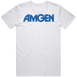Amgen Inc Nasdaq Company Logo Employee Fan Vintage T Shirt Amgen Inc Nasdaq Company Logo Employee Fan Vintage T Shirt