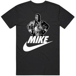 Mike Tyson Boxing Swoosh Logo Parody Boxer Fan Vintage T Shirt Mike Tyson Boxing Swoosh Logo Parody Boxer Fan Vintage T Shirt