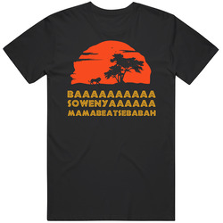 Baaa Sowenya Funny Lion King Silhouette Movie Fan Vintage T Shirt Baaa Sowenya Funny Lion King Silhouette Movie Fan Vintage T Shirt