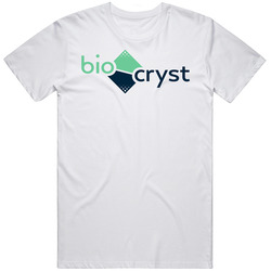 Biocryst Pharmaceuticals Nasdaq Company Logo Employee Fan Vintage T Shirt Biocryst Pharmaceuticals Nasdaq Company Logo Employee Fan Vintage T Shirt