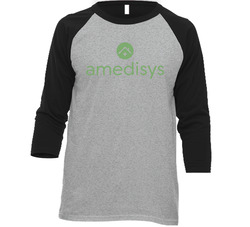 Amedisys Inc Nasdaq Company Logo Employee Fan Raglan Vintage Raglan 3/4 Sleeve Shirt Amedisys Inc Nasdaq Company Logo Employee Fan Raglan Vintage Raglan 3/4 Sleeve Shirt