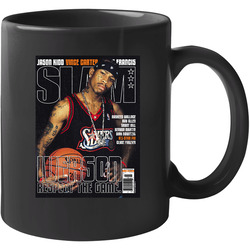 Slam Magazine Issue 42 Allen Iverson Popular Basketball Magazine Grunge Look Vintage Mug Slam Magazine Issue 42 Allen Iverson Popular Basketball Magazine Grunge Look Vintage Mug