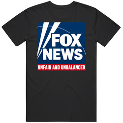 Fox News Unfair And Unbalanced Funny Parody Vintage T Shirt Fox News Unfair And Unbalanced Funny Parody Vintage T Shirt