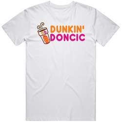 Luka Doncic Dunkin Doncic Dunkin Donuts Mashup Parody Dallas Basketball Fan Vintage T Shirt Luka Doncic Dunkin Doncic Dunkin Donuts Mashup Parody Dallas Basketball Fan Vintage T Shirt