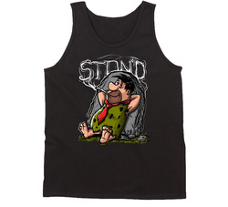 Fred Flintstone Stoned Stoner Weed Vintage Tanktop Fred Flintstone Stoned Stoner Weed Vintage Tanktop