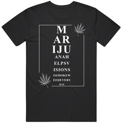 Smoke Weed Every Day Vision Test Stoner Vintage T Shirt Smoke Weed Every Day Vision Test Stoner Vintage T Shirt