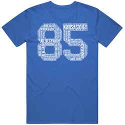 Kansas City Baseball 1985 World Series Champions Retro Roster Sports Fan Vintage T Shirt Kansas City Baseball 1985 World Series Champions Retro Roster Sports Fan Vintage T Shirt