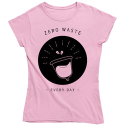 Zero Waste Every Day Menstral Diva Cup Pms Save The Environment Recycle Vintage Ladies T Shirt Zero Waste Every Day Menstral Diva Cup Pms Save The Environment Recycle Vintage Ladies T Shirt