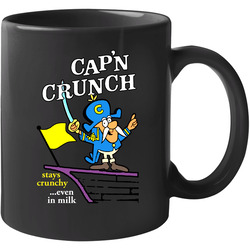 Capn Crunch Captain Retro Cereal Box Vintage Mug Capn Crunch Captain Retro Cereal Box Vintage Mug