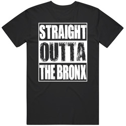 Straight Outta The Bronx New York Nwa Style Vintage T Shirt Straight Outta The Bronx New York Nwa Style Vintage T Shirt