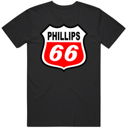 Phillips Oil 66 Unisex Cotton Classic Vintage T Shirt Phillips Oil 66 Unisex Cotton Classic Vintage T Shirt