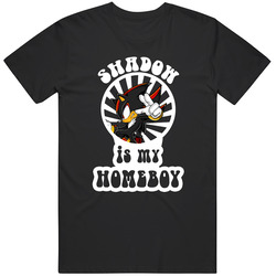 Shadow The Hedgehog Is My Homeboy Popular Sonic Video Game Character Fan Vintage T Shirt Shadow The Hedgehog Is My Homeboy Popular Sonic Video Game Character Fan Vintage T Shirt