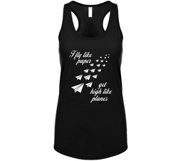 I Fly Like Paper Get High Like Planes Mia Song Lyrics Music Fan Womens Vintage Tanktop I Fly Like Paper Get High Like Planes Mia Song Lyrics Music Fan Womens Vintage Tanktop