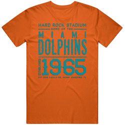 Miami Football Hard Rock Stadium Retro Sports Poster Style Fan Vintage T Shirt Miami Football Hard Rock Stadium Retro Sports Poster Style Fan Vintage T Shirt