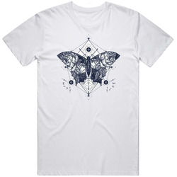 Butterfly Double Exposure Tattoo In Geometrical Style Symbol Of Freedom Travel Vintage T Shirt Butterfly Double Exposure Tattoo In Geometrical Style Symbol Of Freedom Travel Vintage T Shirt