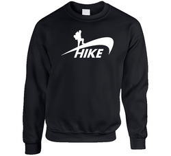 Hike Outdoorsman Nike Logo Parody Mashup Crewneck Sweatshirt Vintage Crewneck Sweatshirt Hike Outdoorsman Nike Logo Parody Mashup Crewneck Sweatshirt Vintage Crewneck Sweatshirt