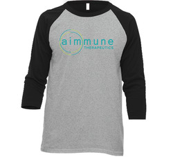 Aimmune Therapeutics Nasdaq Company Logo Employee Fan Raglan Vintage Raglan 3/4 Sleeve Shirt Aimmune Therapeutics Nasdaq Company Logo Employee Fan Raglan Vintage Raglan 3/4 Sleeve Shirt