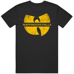 Wappingers Falls W Word Cool Wutang Logo Parody Vintage T Shirt Wappingers Falls W Word Cool Wutang Logo Parody Vintage T Shirt