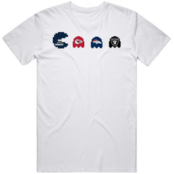 Afc West Pac Man Los Angeles Football Vintage T Shirt Afc West Pac Man Los Angeles Football Vintage T Shirt