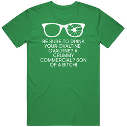 Ovaltine Christmas Story Retro Movie Quote Broken Glasses Vintage T Shirt Ovaltine Christmas Story Retro Movie Quote Broken Glasses Vintage T Shirt