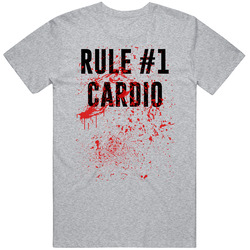 Cardio Zombieland Funny Movie Quote Bloody Gory Fan Vintage T Shirt Cardio Zombieland Funny Movie Quote Bloody Gory Fan Vintage T Shirt