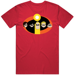 The Incredibles 2 Super Hero Family Face Logo Fan Vintage T Shirt The Incredibles 2 Super Hero Family Face Logo Fan Vintage T Shirt