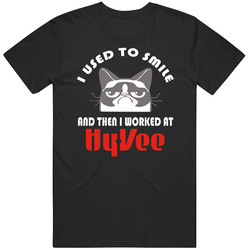 Hy-vee Food Stores I Used To Smile Then I Worked There Funny Occupation Vintage T Shirt Hy-vee Food Stores I Used To Smile Then I Worked There Funny Occupation Vintage T Shirt
