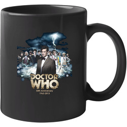 Doctor Who 50th Anniversary Tv Vintage Mug Doctor Who 50th Anniversary Tv Vintage Mug
