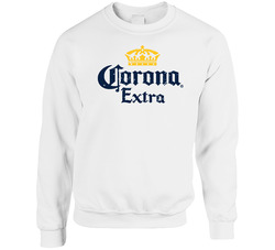 Corona Extra Mexican Beer Bottle Grunge Logo Label Drinking Crewneck Sweatshirt Vintage Crewneck Sweatshirt Corona Extra Mexican Beer Bottle Grunge Logo Label Drinking Crewneck Sweatshirt Vintage Crewneck Sweatshirt