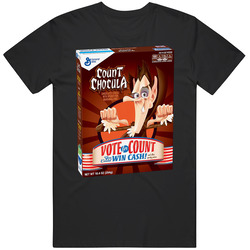Count Chocula Cereal Box Vintage T Shirt Count Chocula Cereal Box Vintage T Shirt
