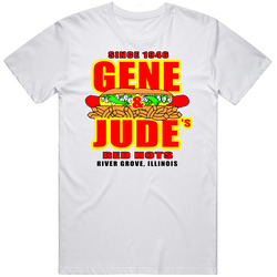 Gene And Jude's Restaurant Illinois Food Vintage Tee Classic Cotton Vintage T Shirt