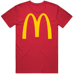 Mcdonalds Favourite Food Vintage Tee Unisex Red Vintage T Shirt