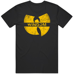 Windom W Word Cool Wutang Logo Parody Vintage T Shirt Windom W Word Cool Wutang Logo Parody Vintage T Shirt