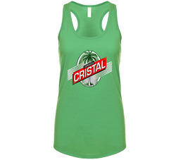 Cristal Cerveza Cuba Beer Can Label Logo Booze Party Drinking Vintage Tanktop Cristal Cerveza Cuba Beer Can Label Logo Booze Party Drinking Vintage Tanktop