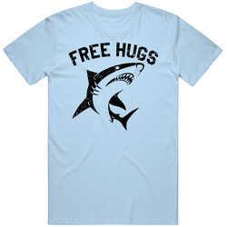 Free Hugs Great White Funny Shark Week Tv Show Fan Cute Vintage T Shirt Free Hugs Great White Funny Shark Week Tv Show Fan Cute Vintage T Shirt