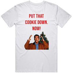 Put That Cookie Down Jingle All The Way Arnold Schwarzenegger Christmas Movie Quote Fan Vintage T Shirt Put That Cookie Down Jingle All The Way Arnold Schwarzenegger Christmas Movie Quote Fan Vintage T Shirt