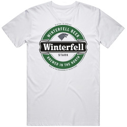Winterfell Beer Game Of Thrones Tv Show Fan Vintage T Shirt